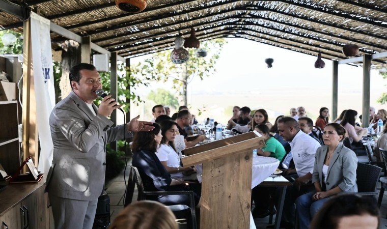 Silivri Belediye Başkanı Balcıoğlu öğretmenlerle kahvaltıda bir araya geldi