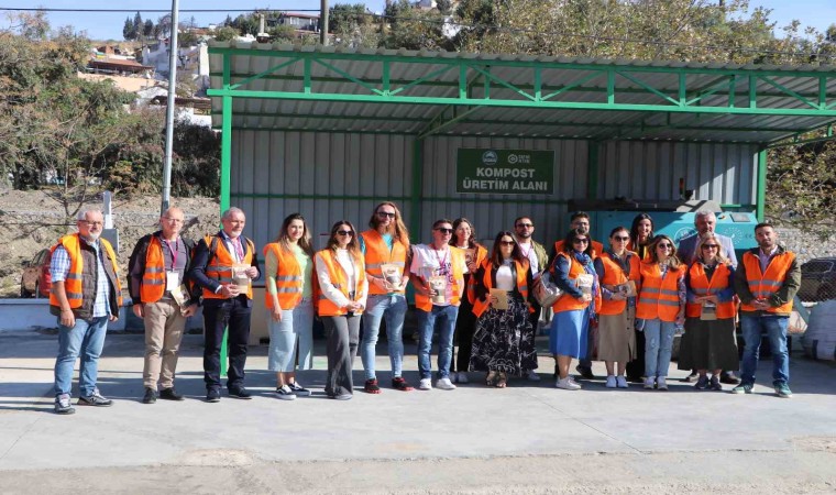 Söke Belediyesi, Avrupadan gelen konuklara geri dönüşümü anlattı