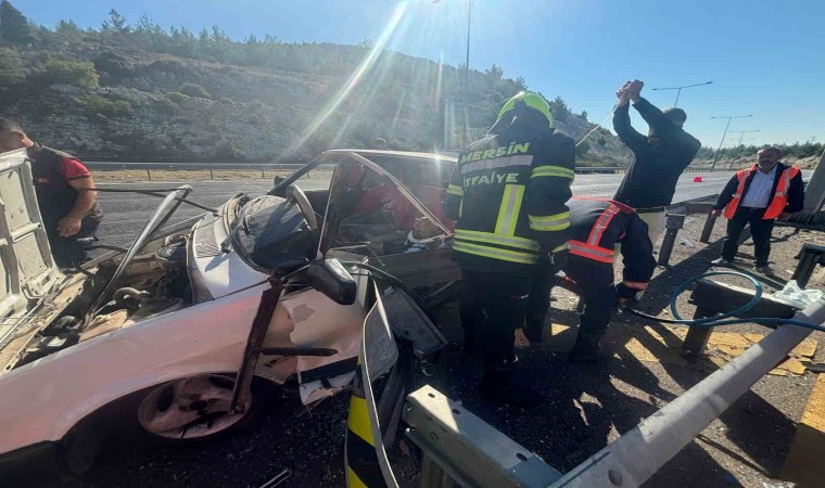 Tarsusta trafik kazası 1 yaralı