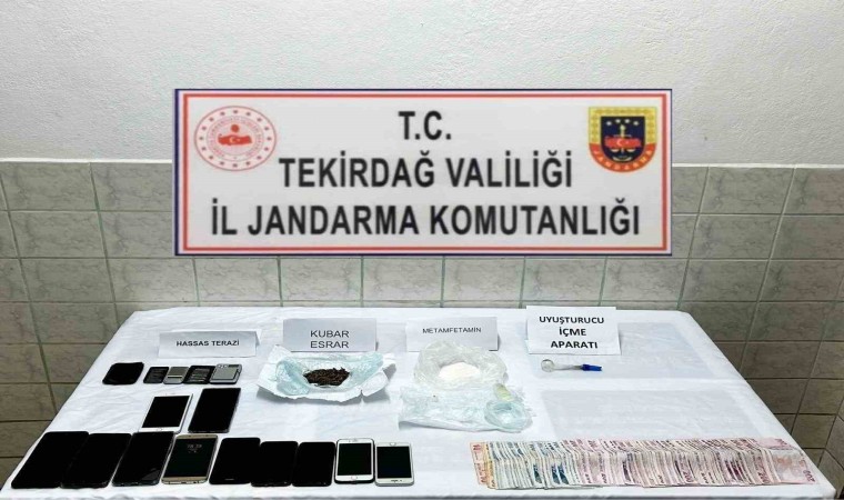 Tekirdağda kaçak alkol ve uyuşturucu operasyonu