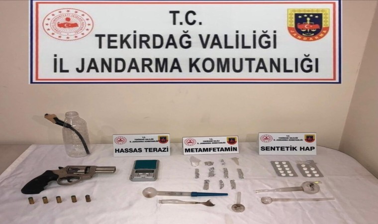 Tekirdağdaki operasyonlarda çok sayıda uyuşturucu ele geçirildi