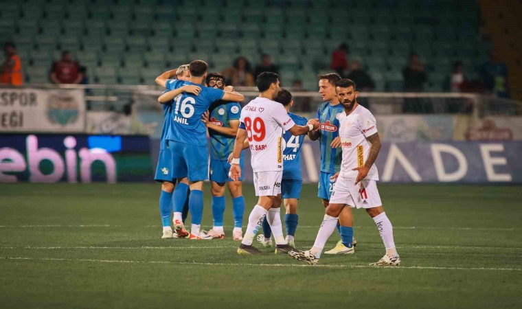 Trendyol Süper Lig: Çaykur Rizespor: 2 - Antalyaspor: 1 (Maç sonucu)