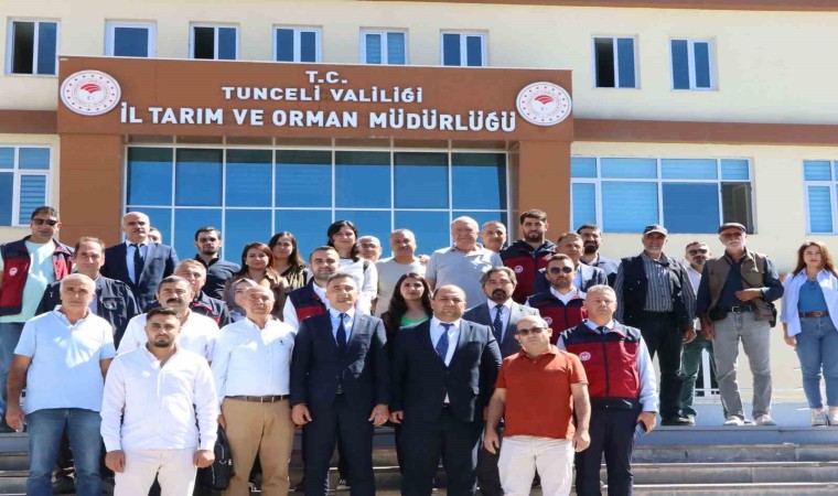 Tuncelide, tarımsal üretim planlama bilgilendirme toplantısı