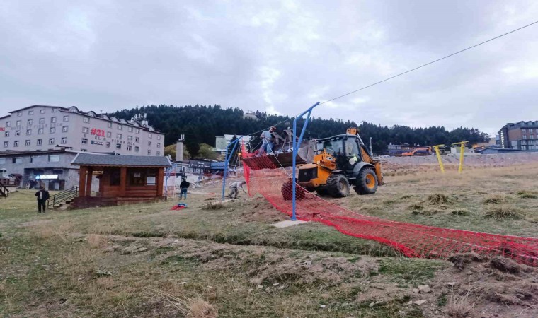 Uludağ Kayak Merkezinin pist güvenliğine Erciyesten destek