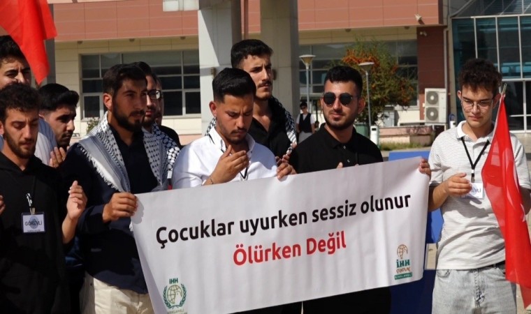 Üniversitelerden Filistine destek: Çocuklar uyurken sessiz olunur, ölürken değil