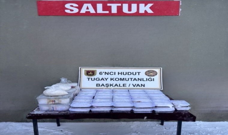 Vanda 71 kilo uyuşturucu madde ele geçirildi