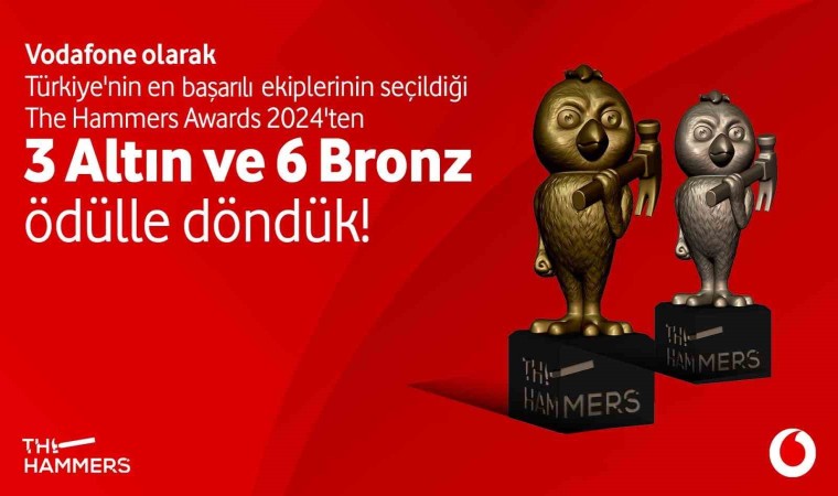 Vodafonea The Hammers Awardsta 9 ödül birden