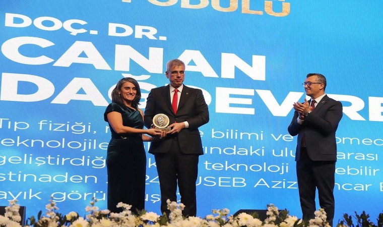 2024 TÜSEB Aziz Sancar Bilim Ödülü Doç. Dr. Canan Dağdevirenin oldu