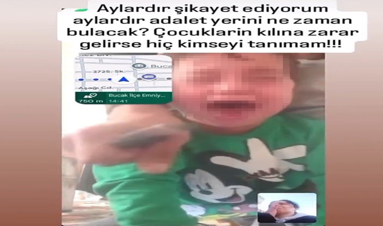 5 yaşındaki çocuğunun boğazına bıçak dayayan cani baba gözaltında