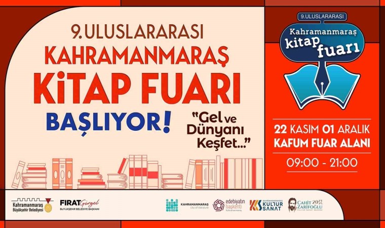 Anadolunun en büyük kitap fuarında edebiyat şöleni yaşanacak