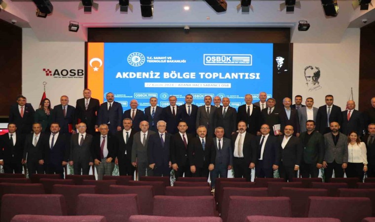 AOSBde “Akdeniz Bölgesi Sanayi Zirvesi”