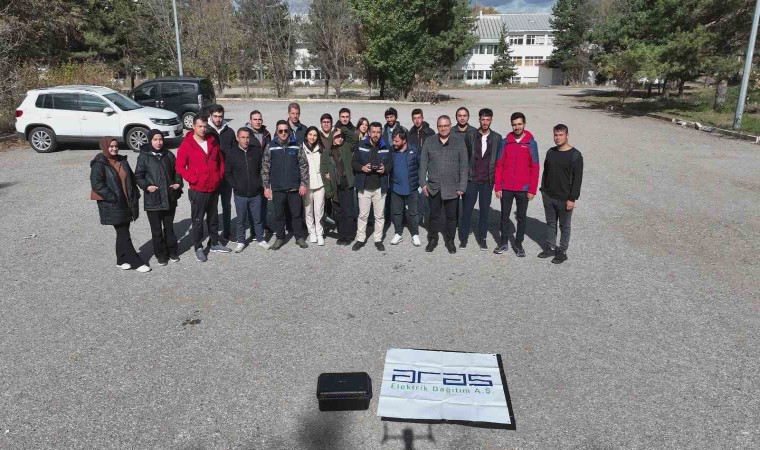 Aras Elektrikten üniversite öğrencilerine drone eğitimi