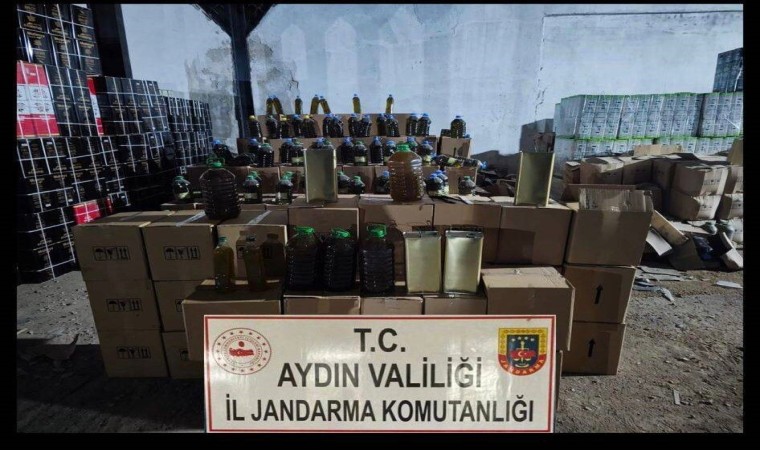 Aydında 8 ton sahte sahte zeytinyağı ele geçirildi