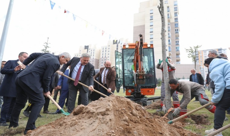 Başkan Palancıoğlunun yeşil projesi: “Melikgazide fidan değil: ağaç dikiyoruz”