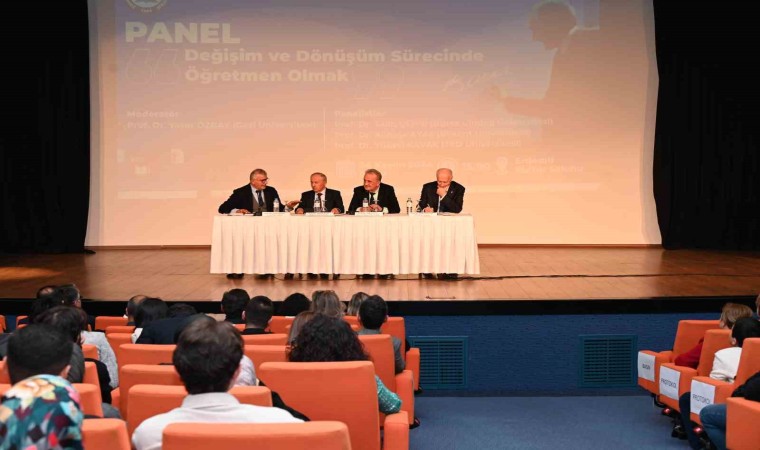 BEUNda “Değişim ve Dönüşüm Sürecinde Öğretmen Olmak” başlıklı panel gerçekleştirildi