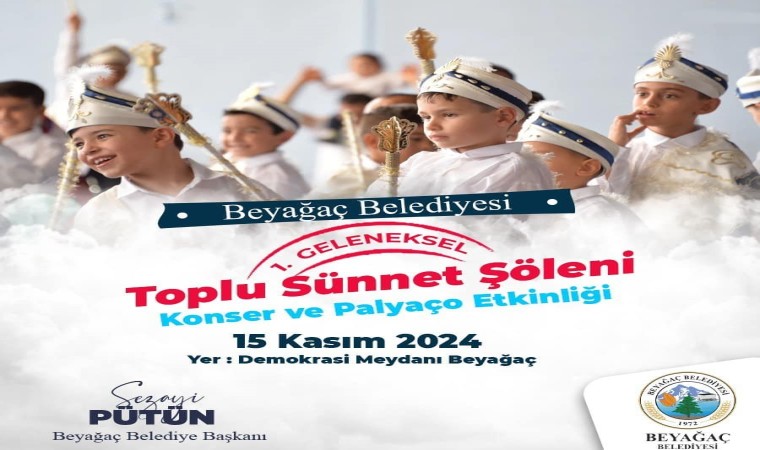 Beyağaç Belediyesinden toplu sünnet şöleni