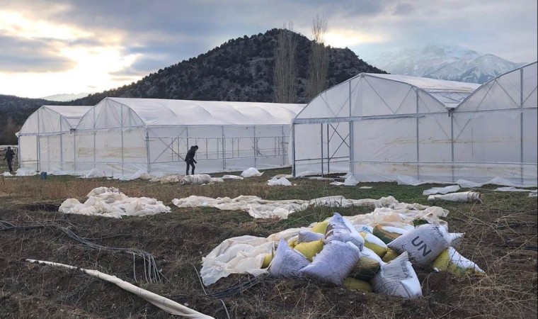 Beyşehirde üreticilere sera desteği