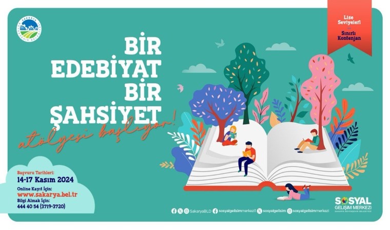 ‘Bir Edebiyat Bir Şahsiyet atölyesi öğrencilere kapılarını açıyor