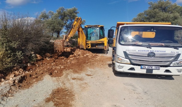 Bodrumda yağmur hazırlıkları devam ediyor