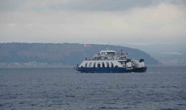 Bozcaada ve Gökçeadaya yarınki tüm feribot seferleri iptal edildi