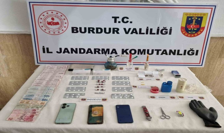 Burdurda uyuşturucu operasyonlarında 9 şüpheli tutuklandı