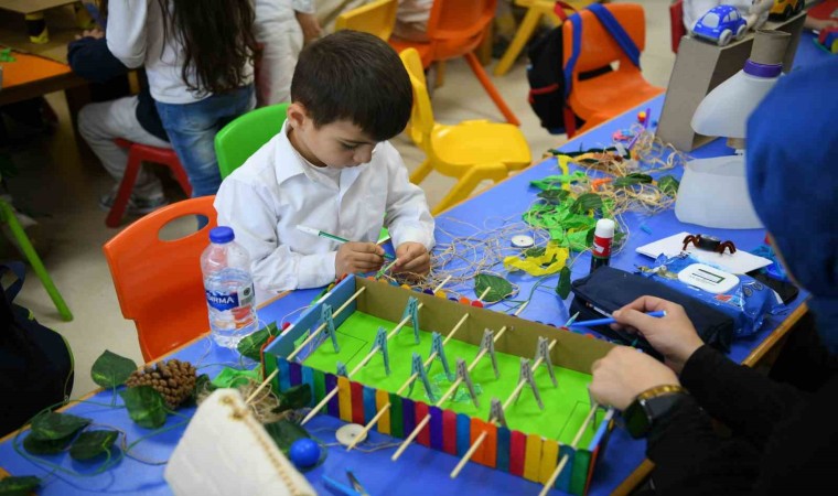 Çayırovalı minikler geri dönüşüme katkı sağladı