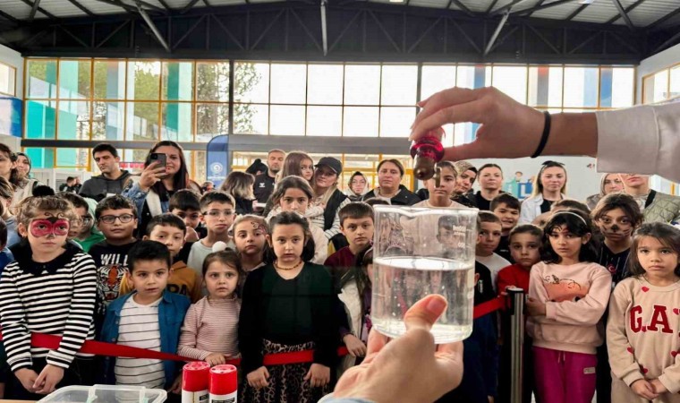 Çocuklar, Bilim Şenliğinde unutulmayacak bir gün geçirdi