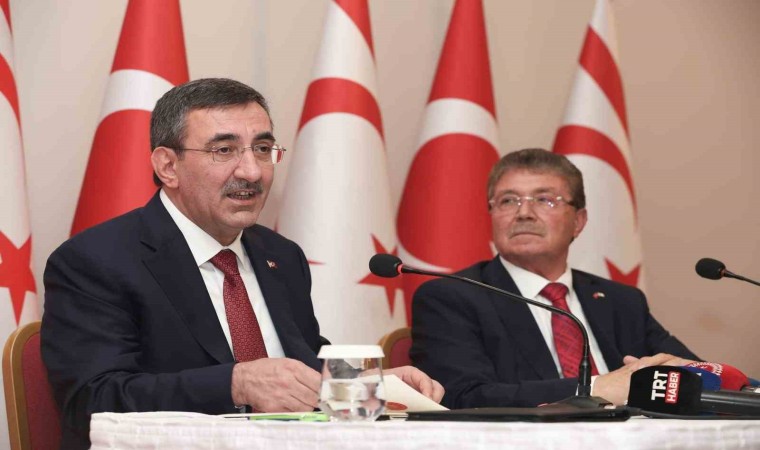 Cumhurbaşkanı Yardımcısı Yılmaz: Rum tarafı, Türk tarafı ile anlaşma sağlayabilirse çok daha kazançlı sonuçlar alması mümkün