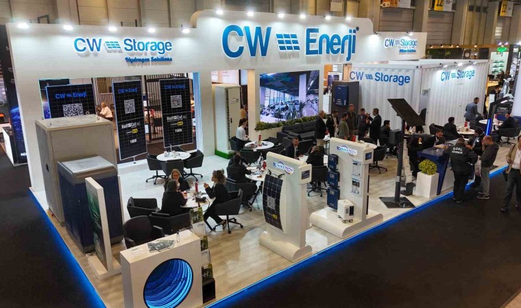 CW Enerji Solar Storage Fuarında enerji depolama sistemlerini sergiledi