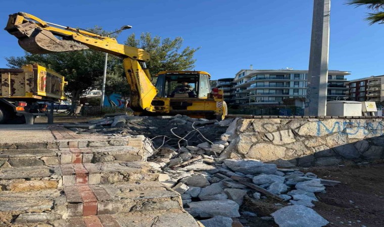 Didim Belediyesinden Altınkuma ek yağmur suyu tahliye hattı