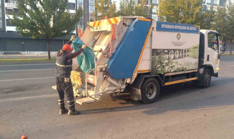 Diyarbakırda çöp toplama saatleri güncellendi