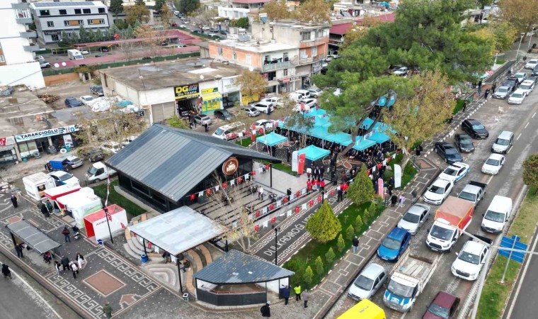 Dulkadiroğlunda itfaiye park açıldı