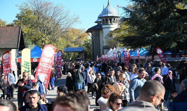 Edirnede gastronomi festivaline yoğun ilgi