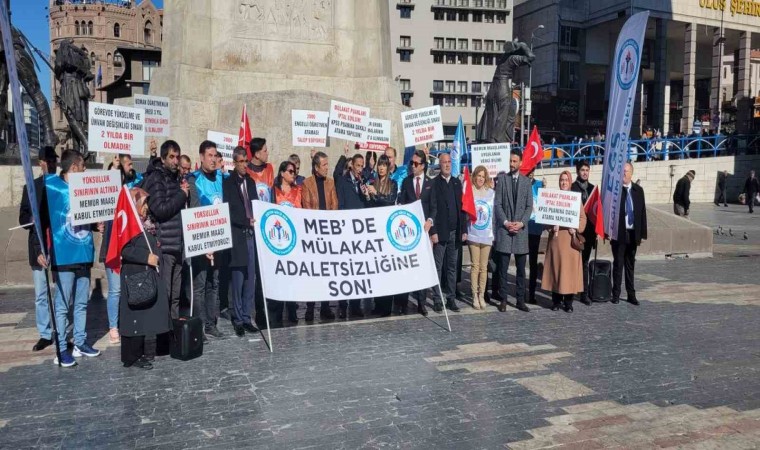 Eğitim Gücü Senden mülakat mağduru öğretmenler için basın açıklaması