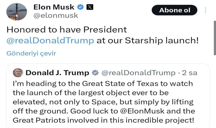 Elon Muskın şirketi SpaceX, Starship roketinin 6ncı uçuş denemesini yaptı