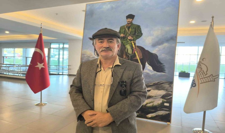 Emekli astsubaydan Kırşehir Belediyesine Atatürk portresi tepkisi