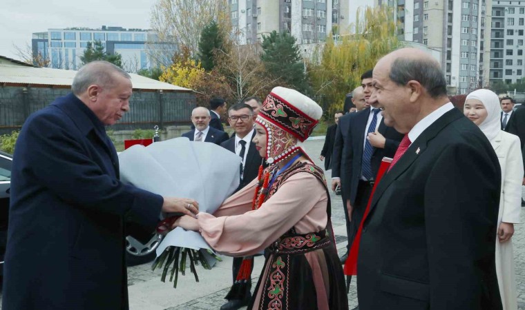 Erdoğan: Türkiye-Kırgızistan kardeşliğini ve iş birliği ruhunu geleceğe taşımak üzere kararlı adımlar atıyoruz”