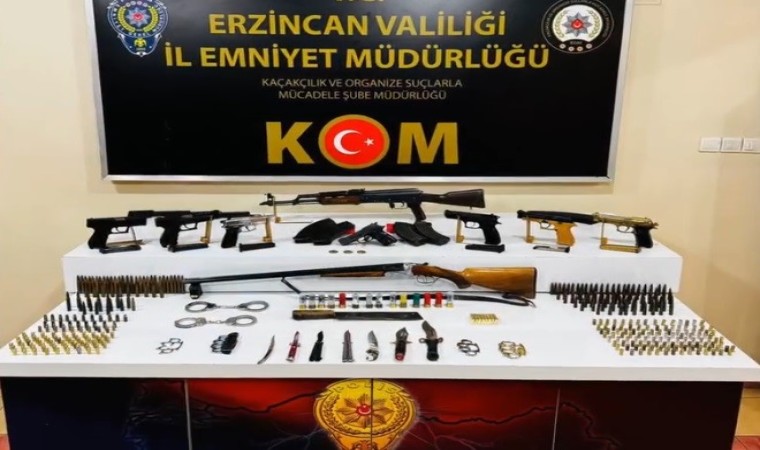 Erzincanda organize suç örgütüne operasyon: 15 gözaltı