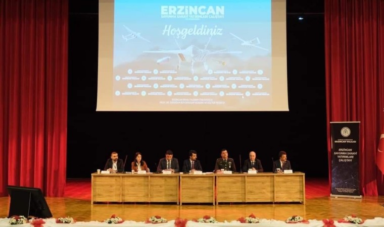 Erzincanda Savunma Sanayi Yatırımları Çalıştayı düzenlendi