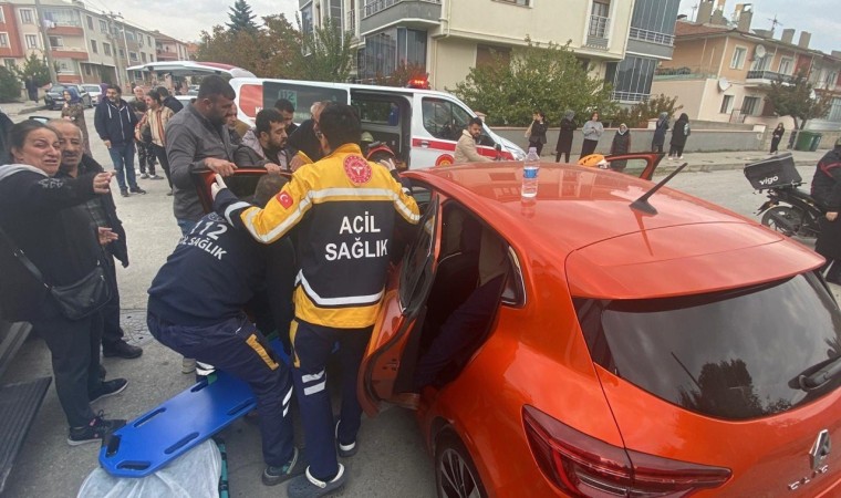 Erzincanda trafik kazası: 1 yaralı