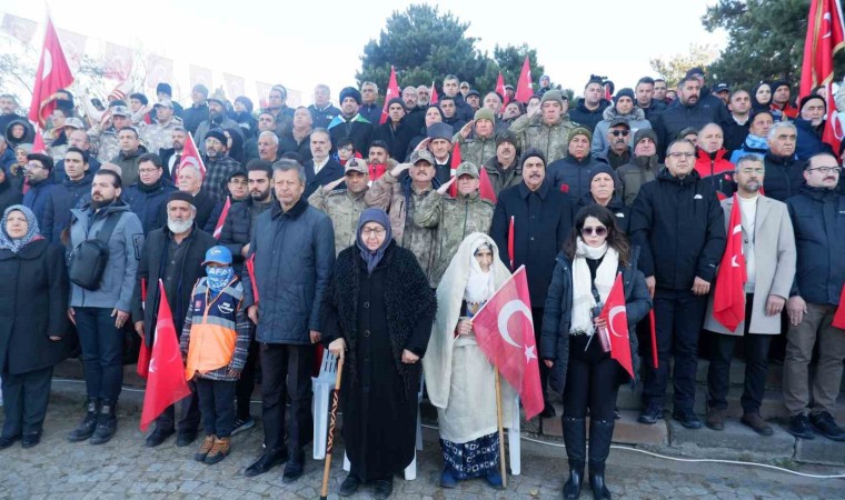 Erzurumda 147 yıl önceki kahramanlık ruhu bir kez daha yaşatıldı