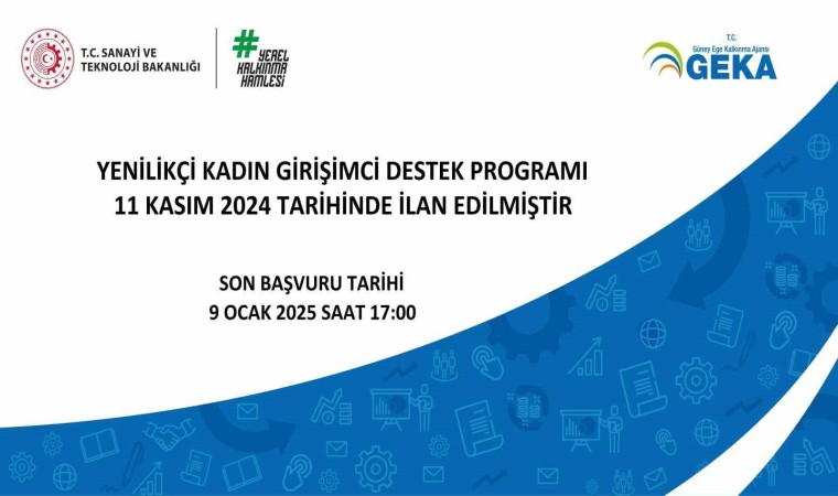 GEKA, 2024 Yılı Yenilikçi Kadın Girişimci Destek Programını ilan etti