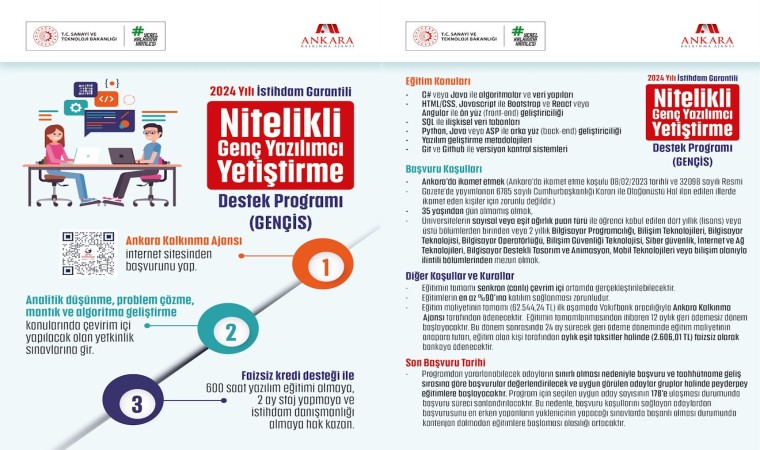 GENÇİS başvuruları devam ediyor