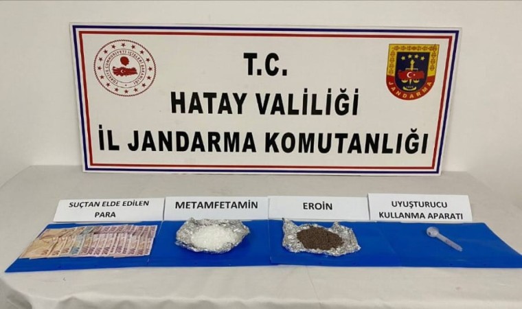 Hatayda jandarma ekiplerinden uyuşturucu tacirlerine operasyon