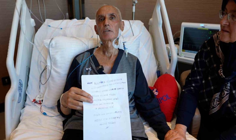 Hayati riski olan 78 yaşındaki Köksal, mitral kapak ameliyatı ile kurtuldu