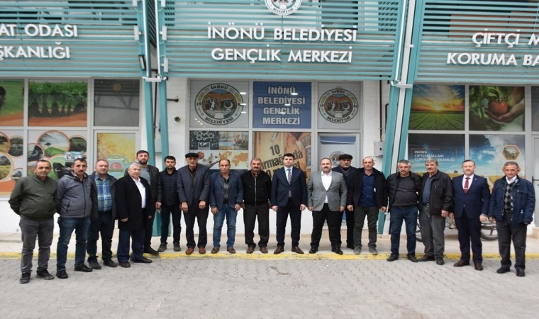 İnönüde muhtarlar toplantısı yapıldı