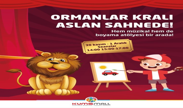 KUMSMALL AVMde etkinlikler hız kesmiyor