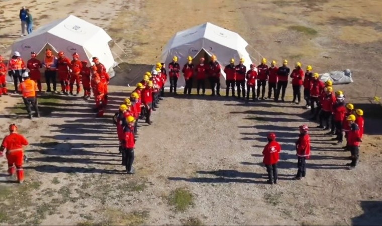 Kütahya AFADtan deprem tatbikatı