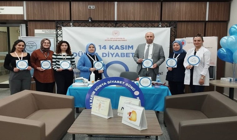 Kütahya Şehir Hastanesinde diyabet tarama standı