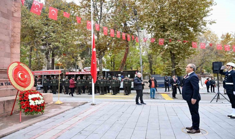 Malatyada 10 Kasım Gazi Mustafa Atatürkü anma töreni düzenlendi